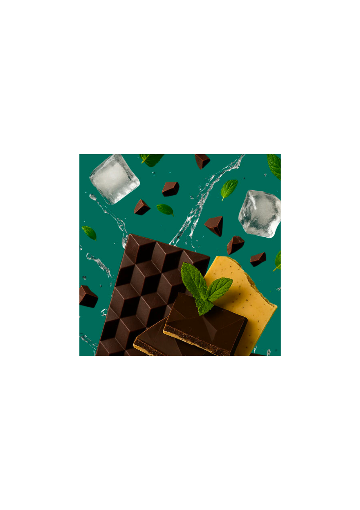 Dattelschokolade - Mint to be