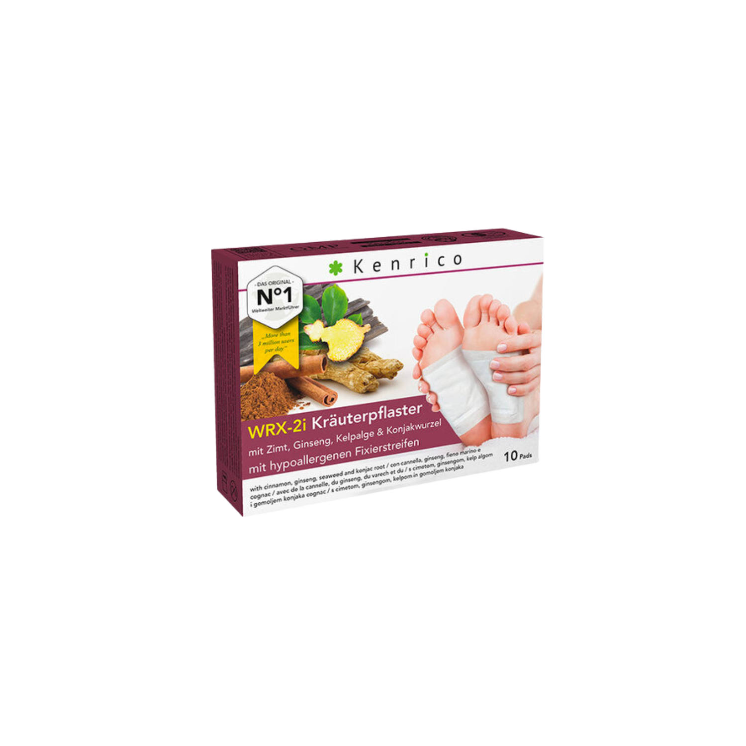 Detox Kräuterpflaster-WRX-2i