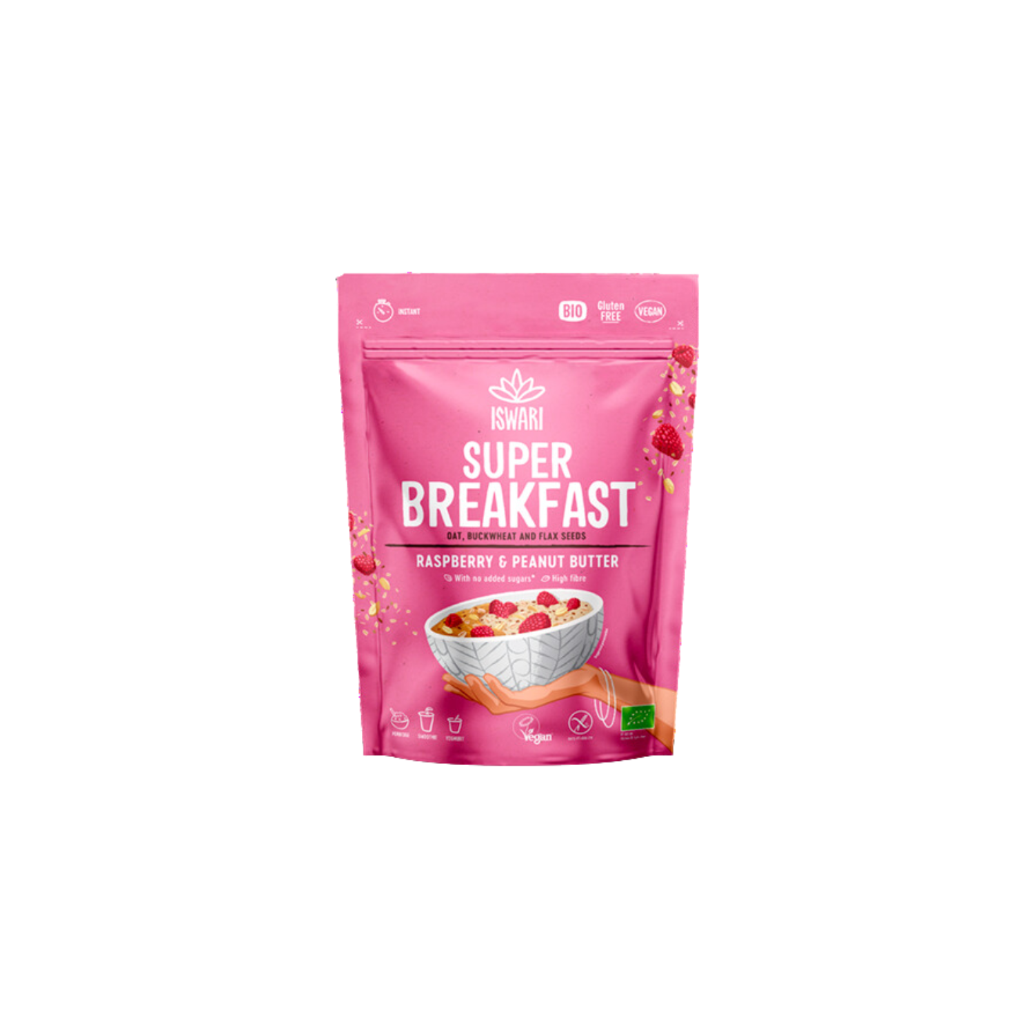 Super Breakfast - Himbeere & Erdnussbutter
