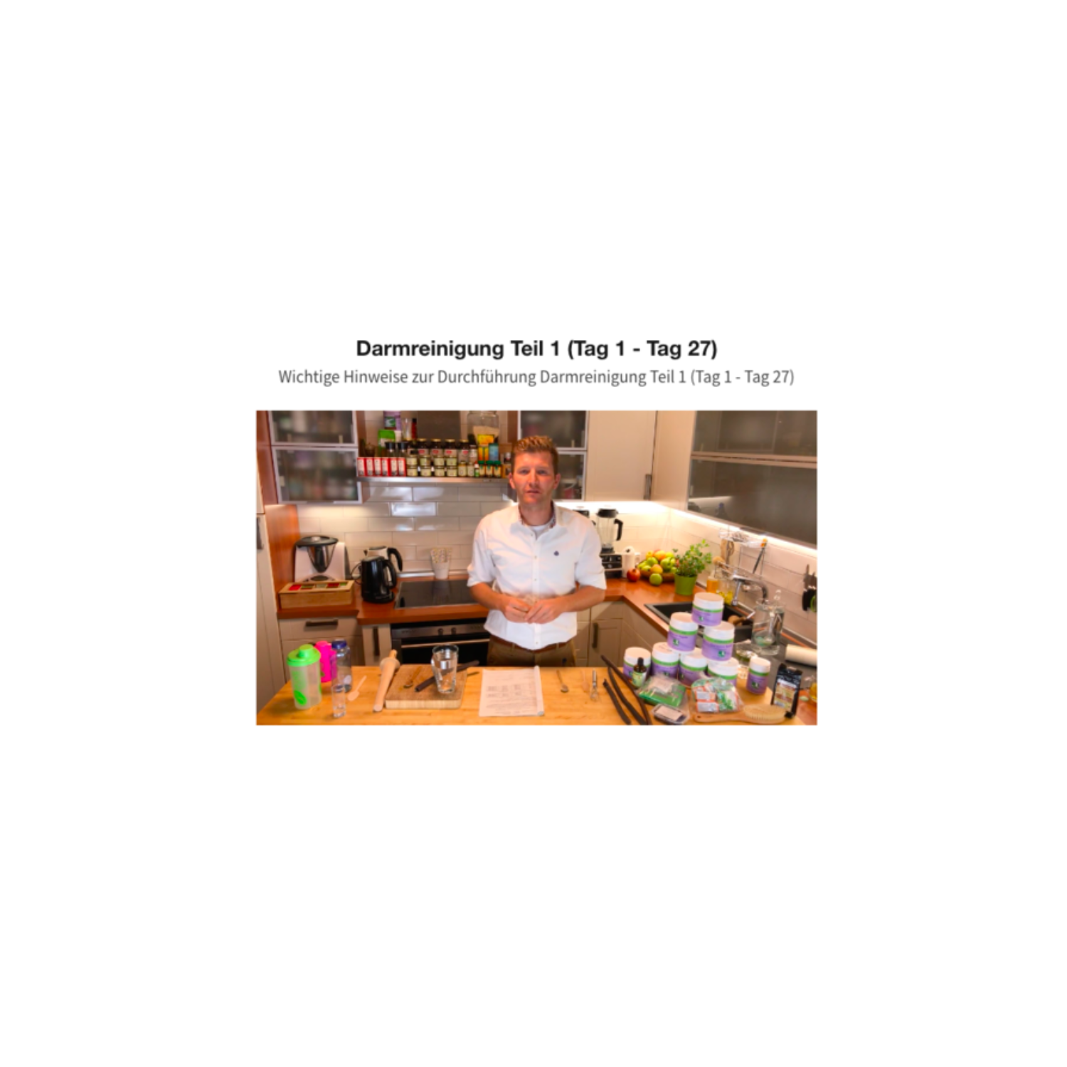 Online Darmreinigung 33 Tage