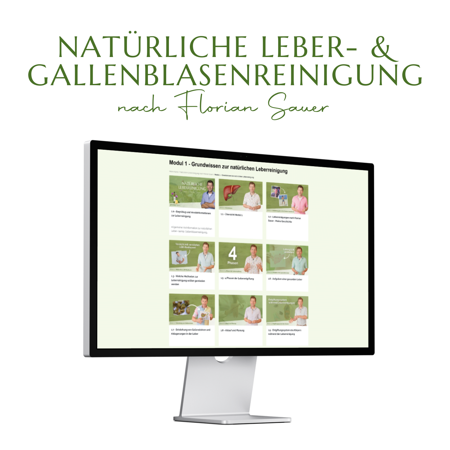 Natürliche Leberreinigung - Video-Anleitung nach Florian Sauer