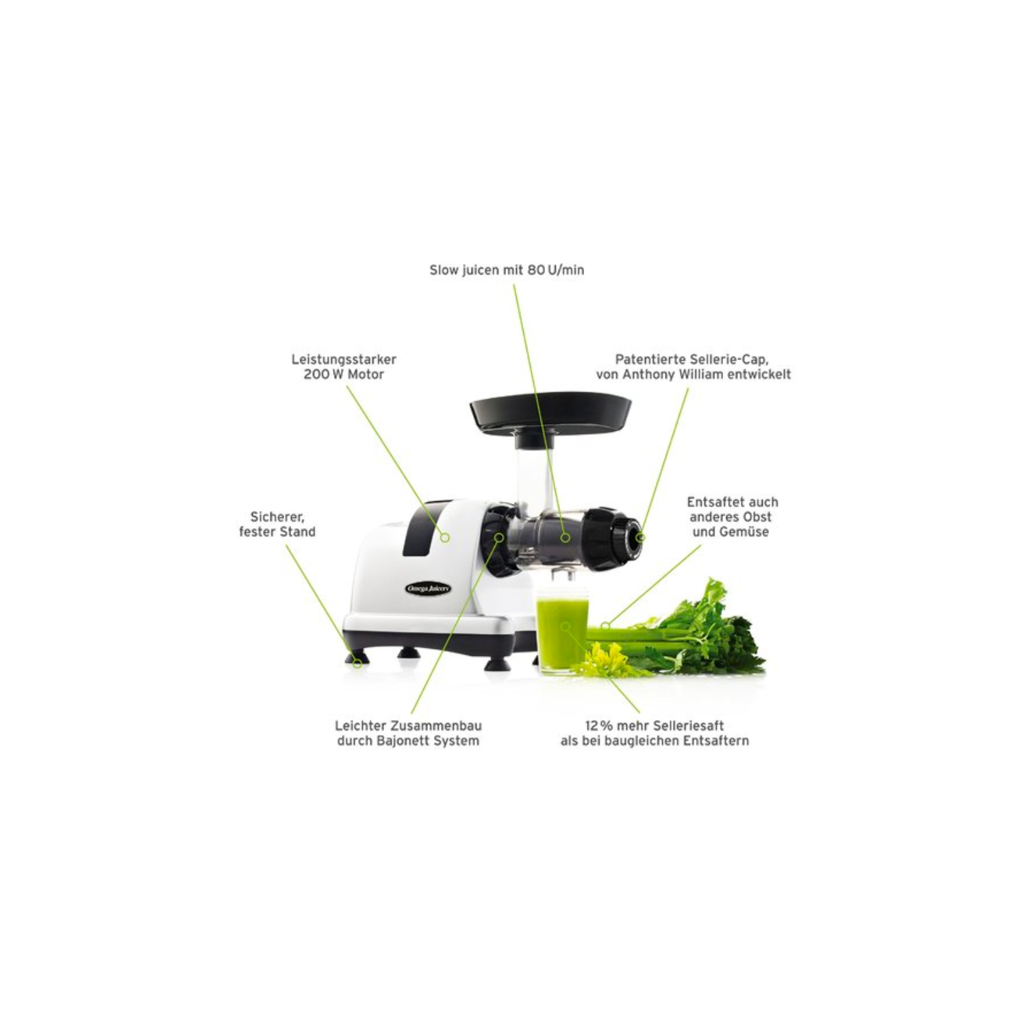 Saftpresse Omega Juicer MM900 