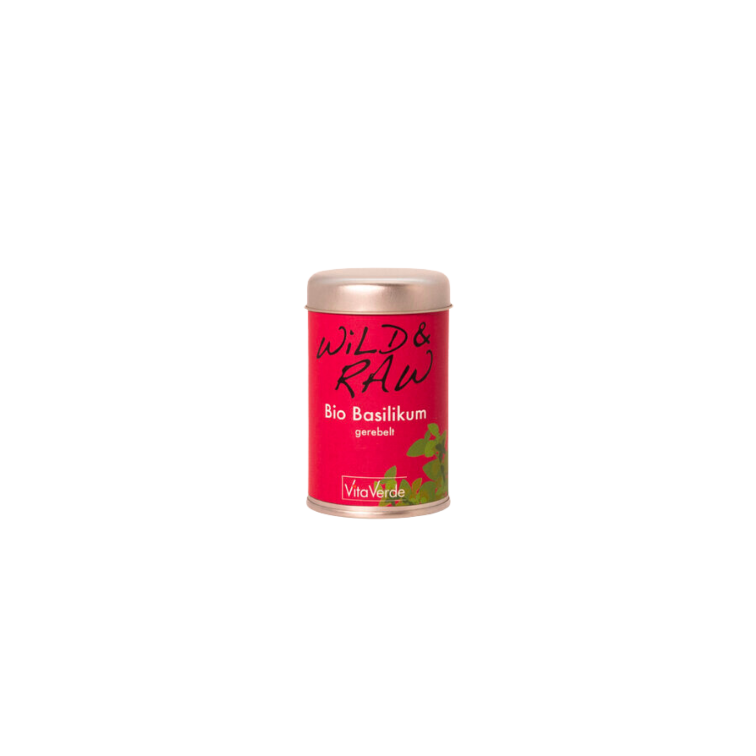 Gewürz -  Wild & Raw Bio-Basilikum gerebelt 