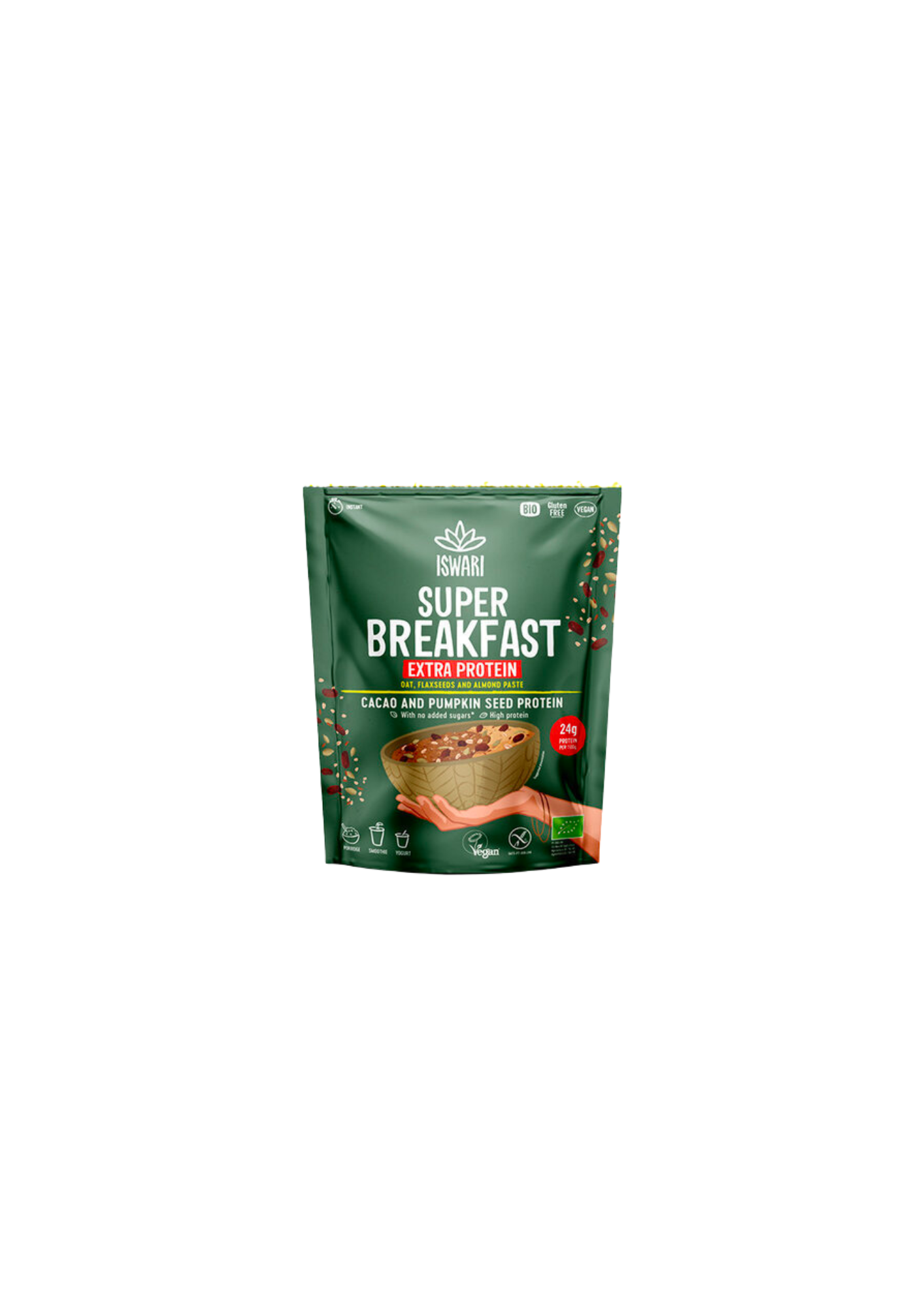 Super Breakfast - Kakao- und Kürbiskernprotein