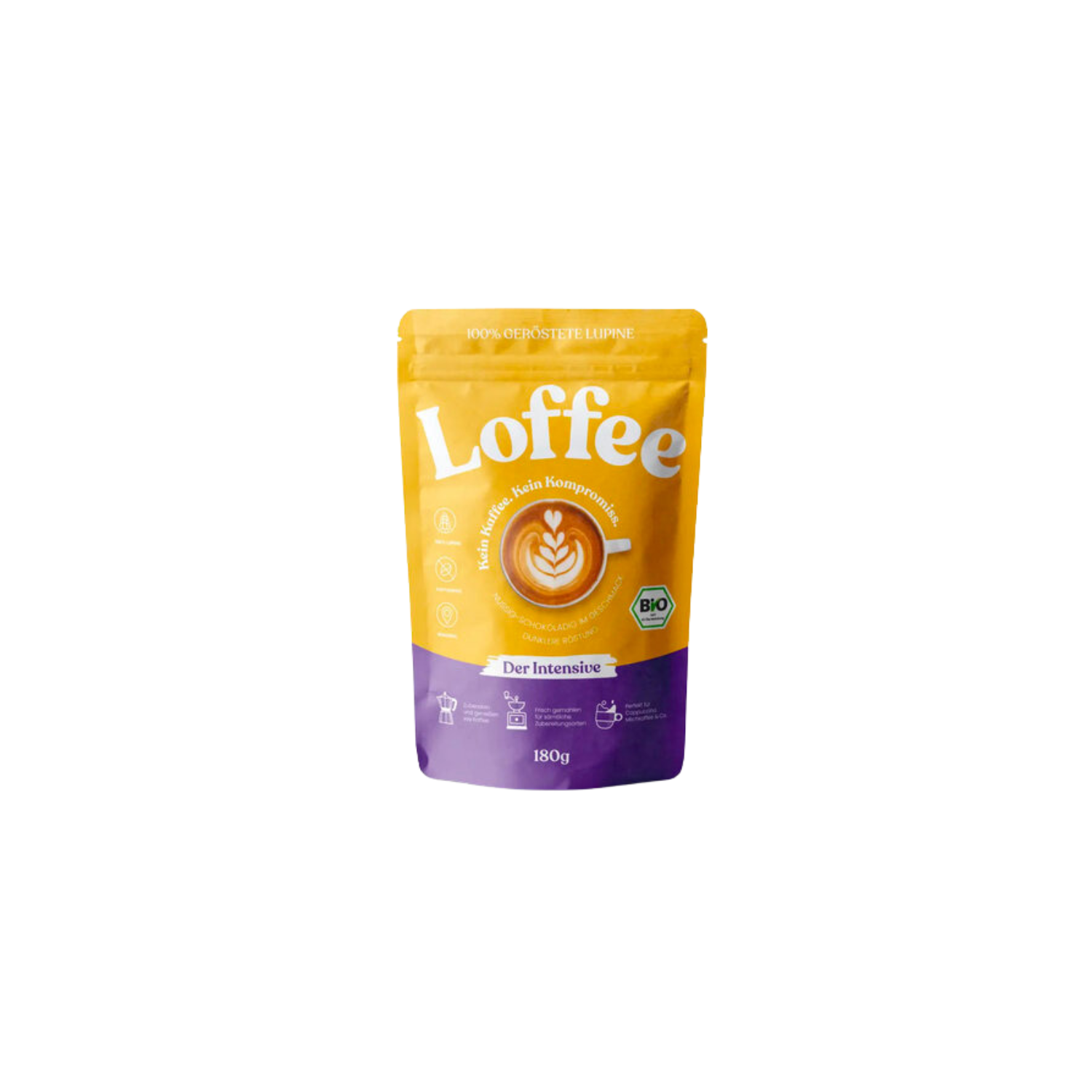 Lupinenkaffee gemahlen