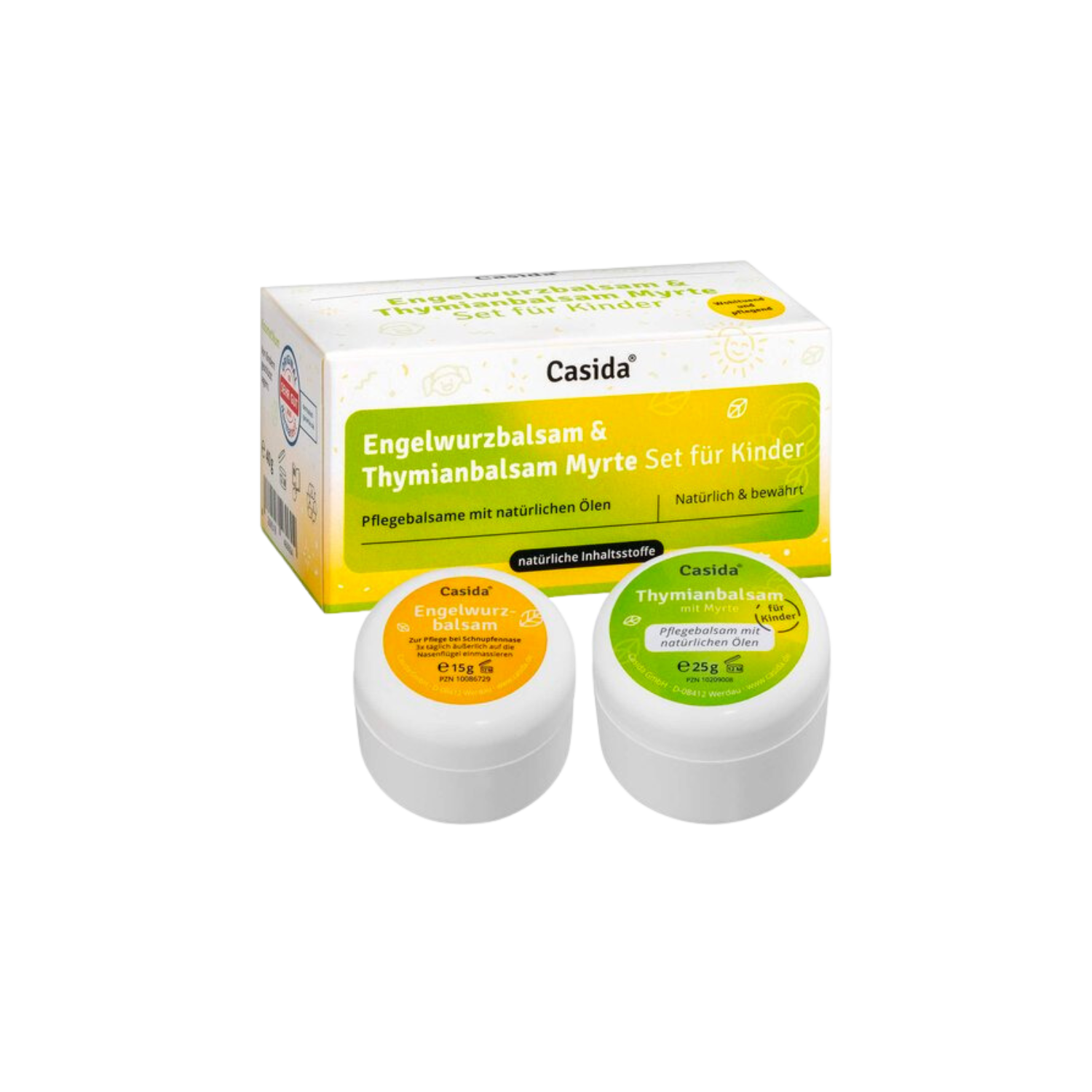 Kinder Set / Engelwurzbalsam & Thymianbalsam Myrte