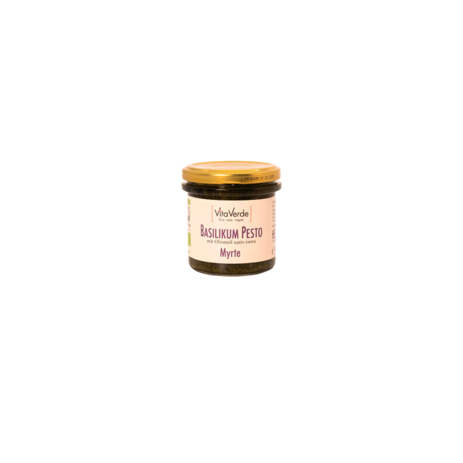 Basilikum Pesto Myrte Heldenkraut
