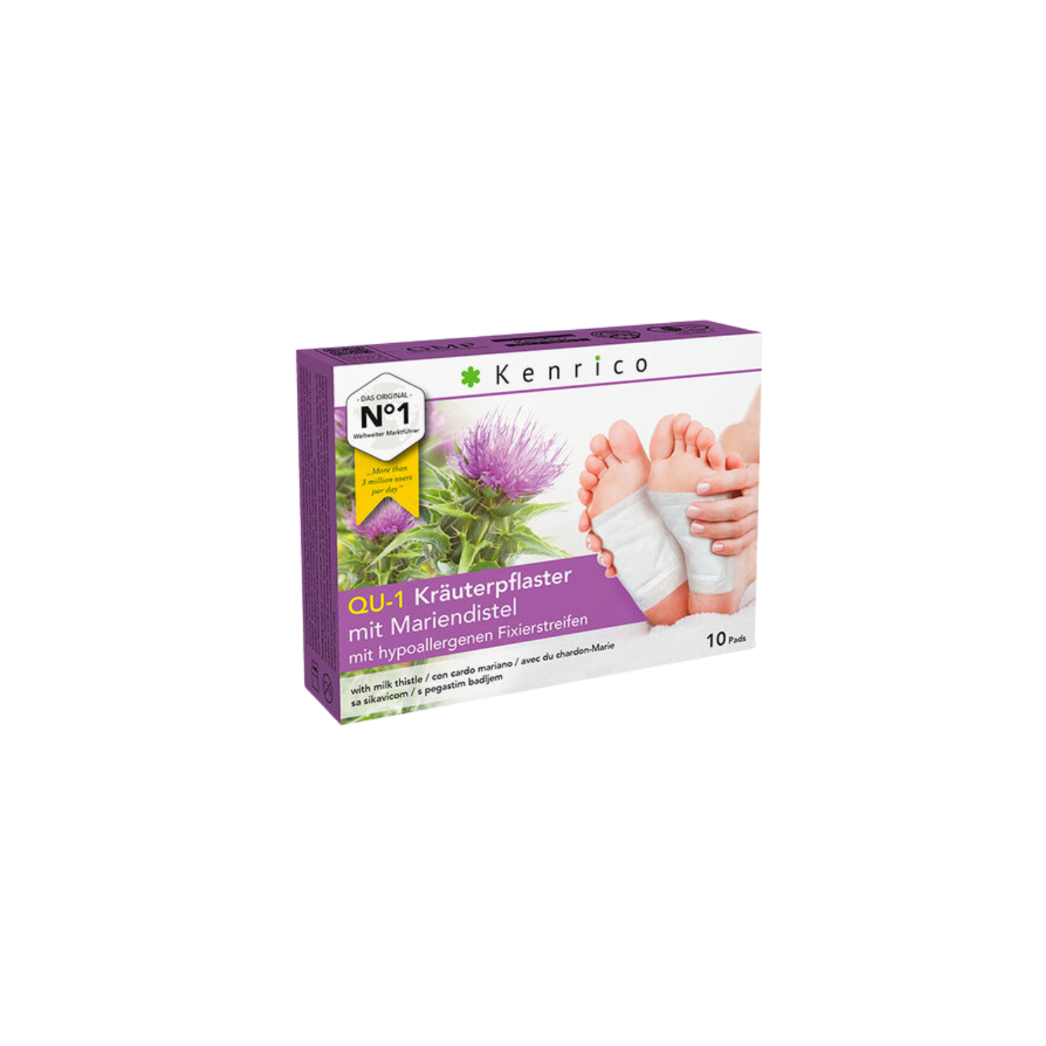 Detox Kräuterpflaster -  QU-1 