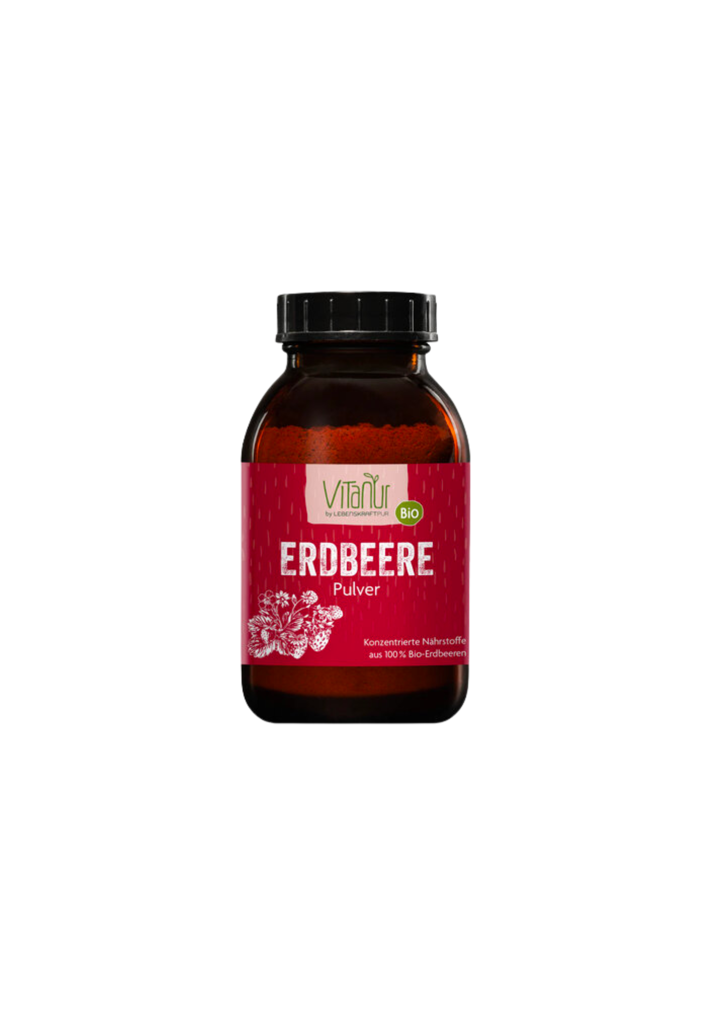 Erdbeere Pulver
