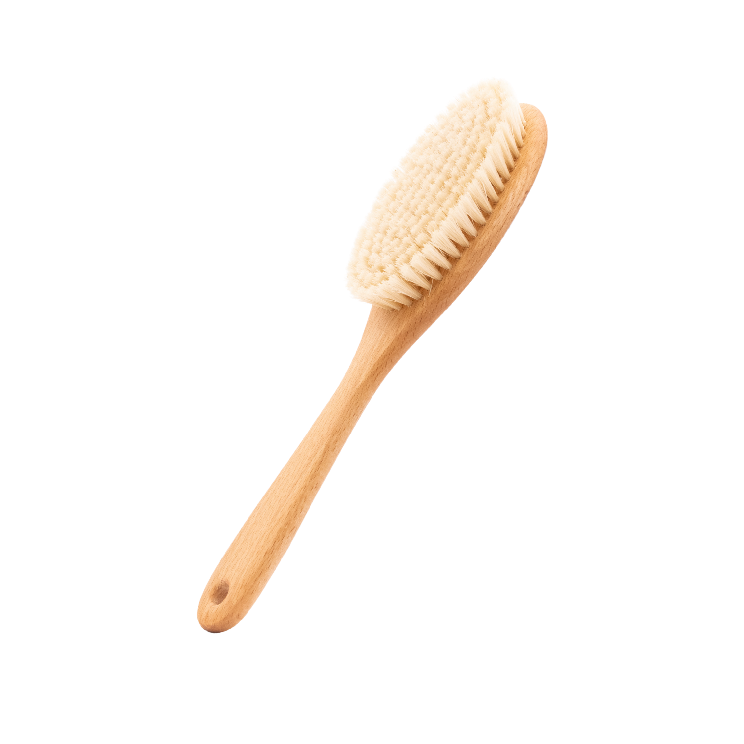 Naturhaar Körperbürste mit Stiel