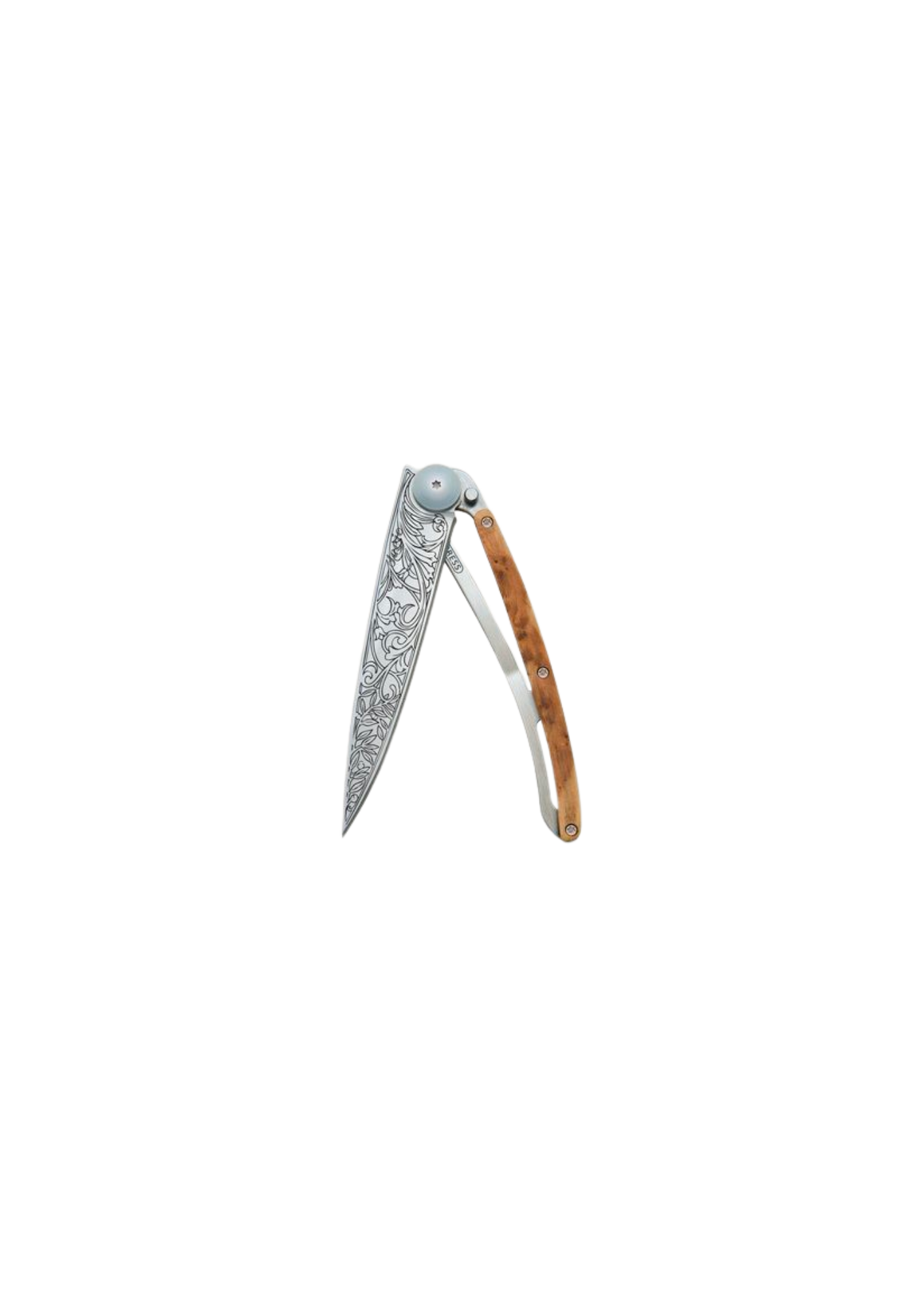 Taschenmesser mit Wacholderholzgriff