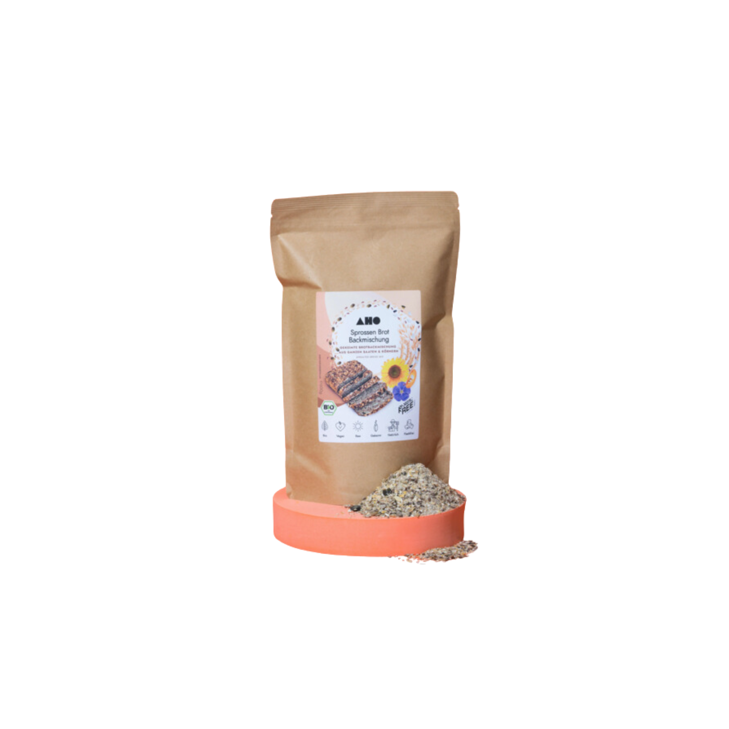 Sprossen Brot-Backmischung