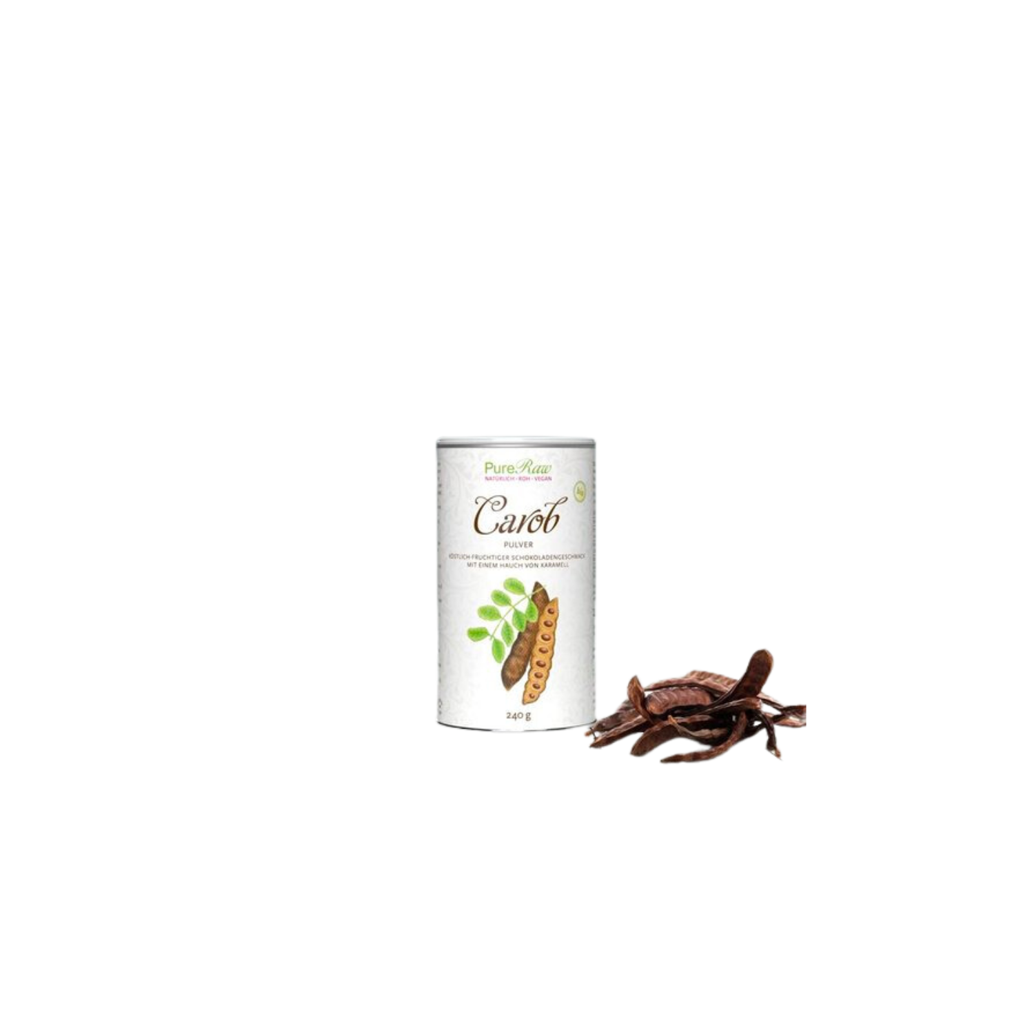  Carob Pulver-Schokoladengeschmack