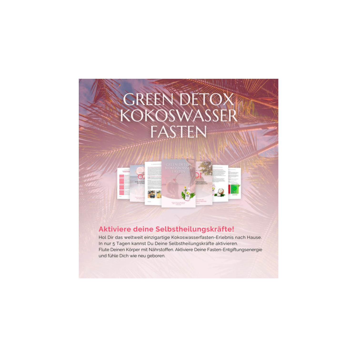 Kokoswasserfasten nach Florian Sauer - Online-Detox-Reise gesunday