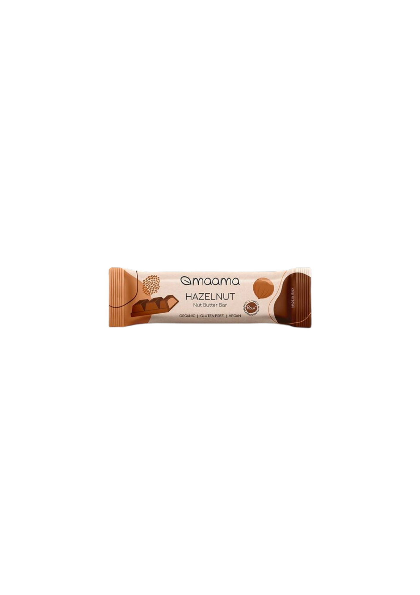 Kakao Riegel mit Haselnussfüllung
