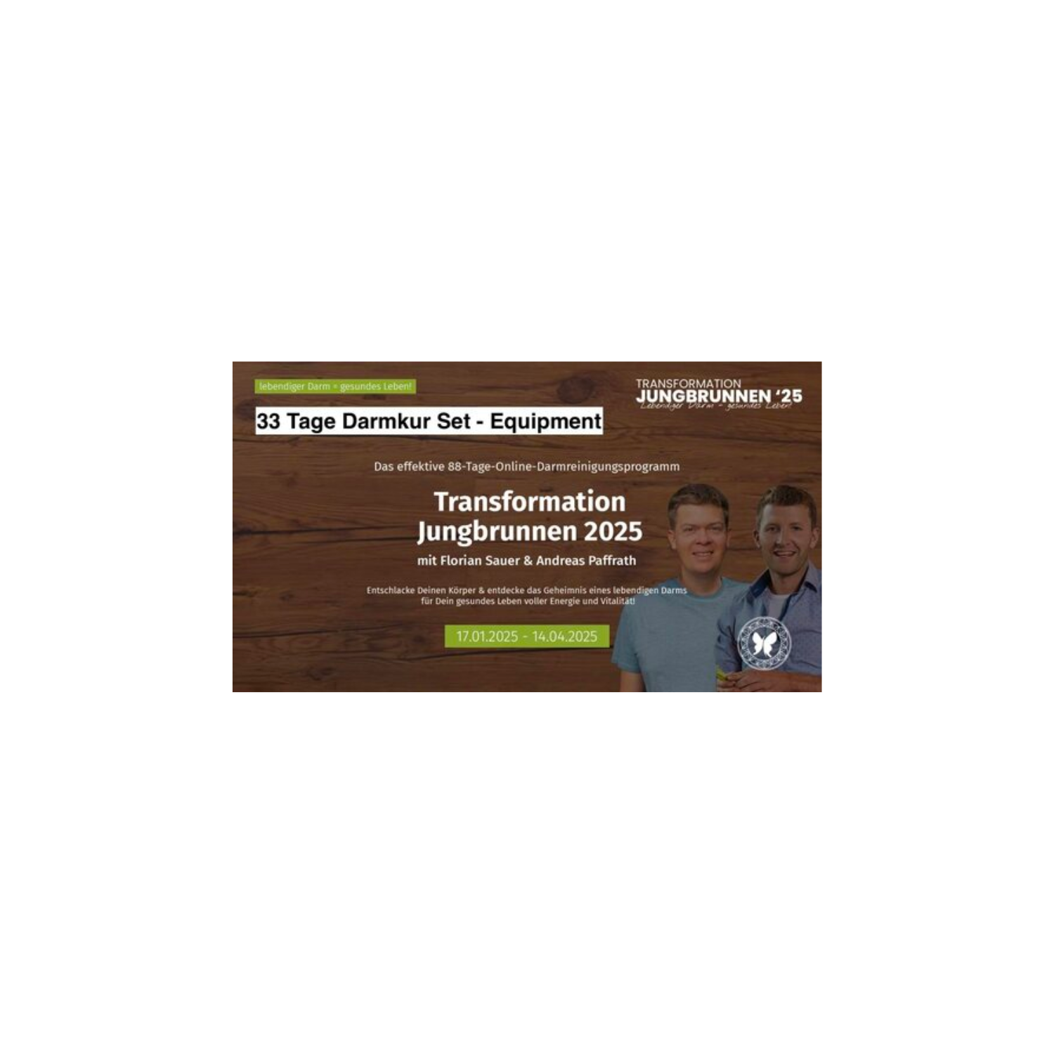 Online Darmreinigung 33 Tage