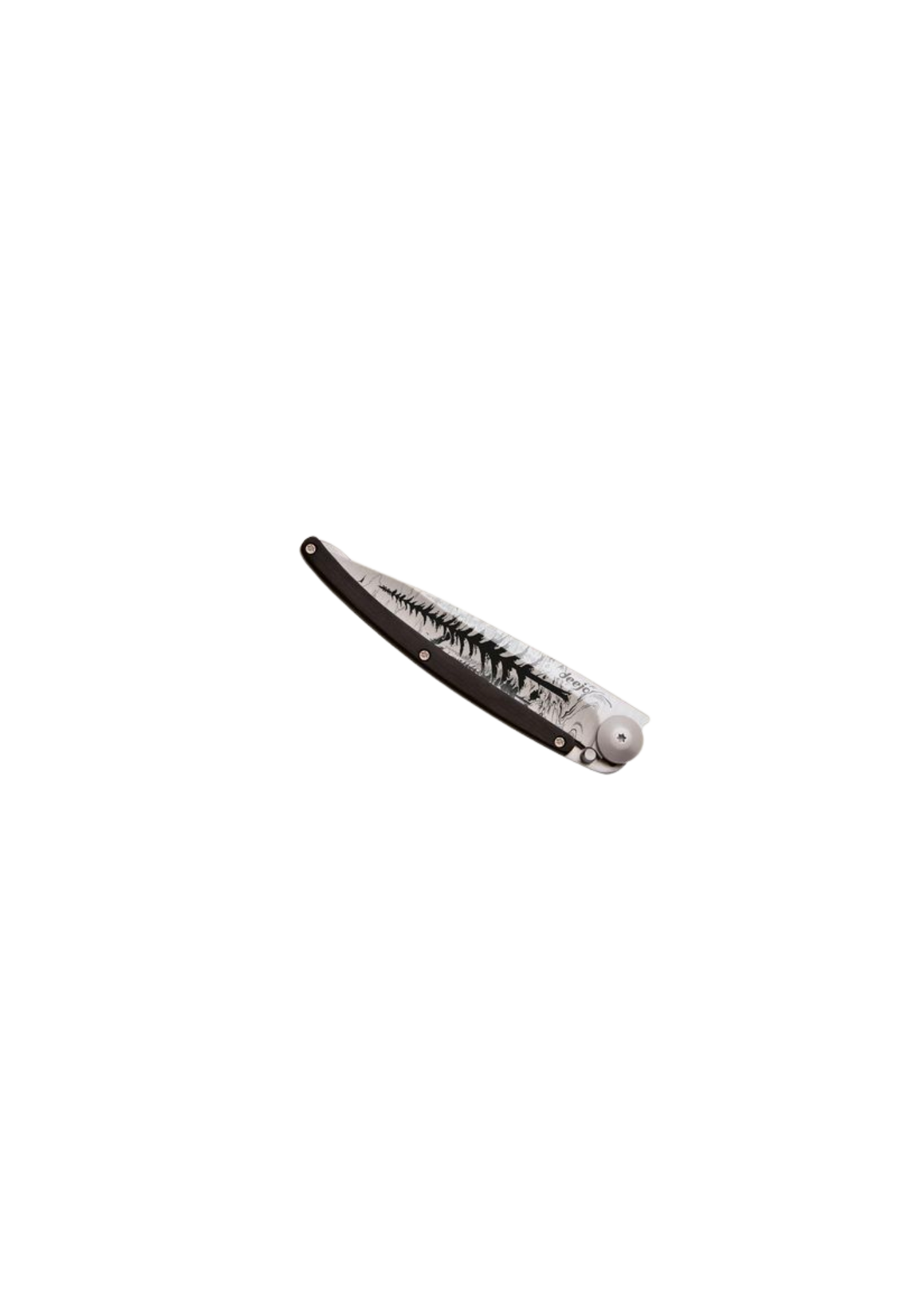 Taschenmesser mit Ebenholzgriff