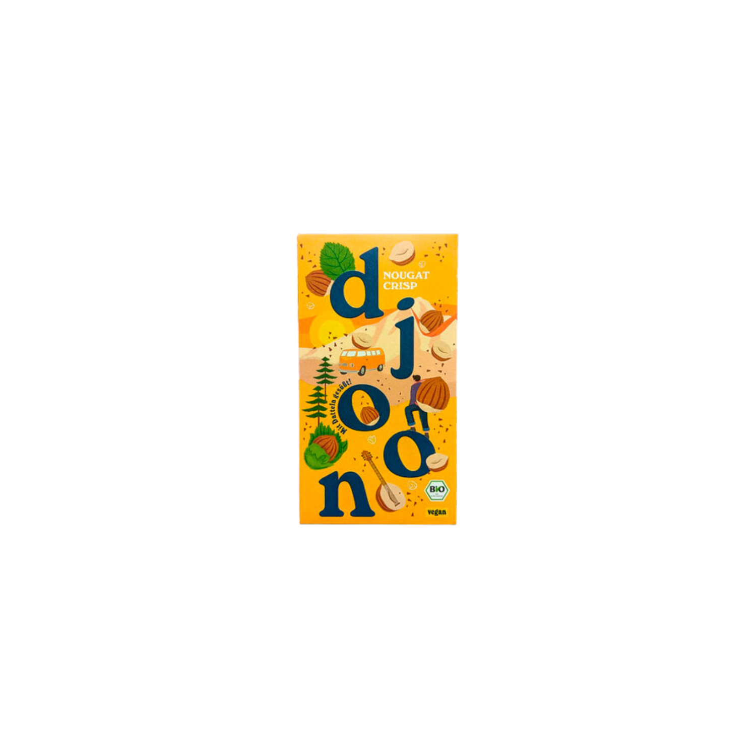 Dattelschokolade - Nougat Crisp