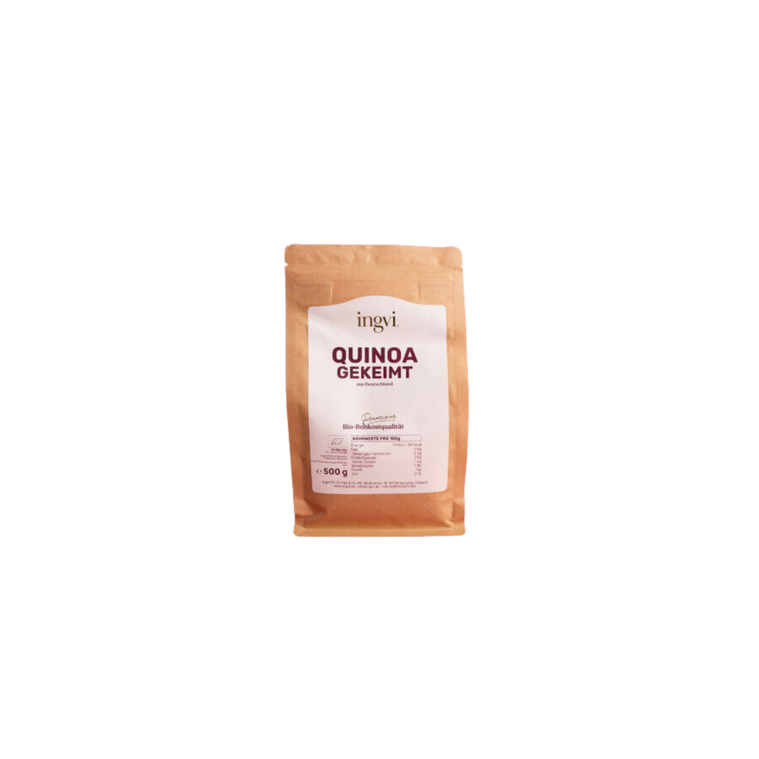 Quinoa gekeimt
