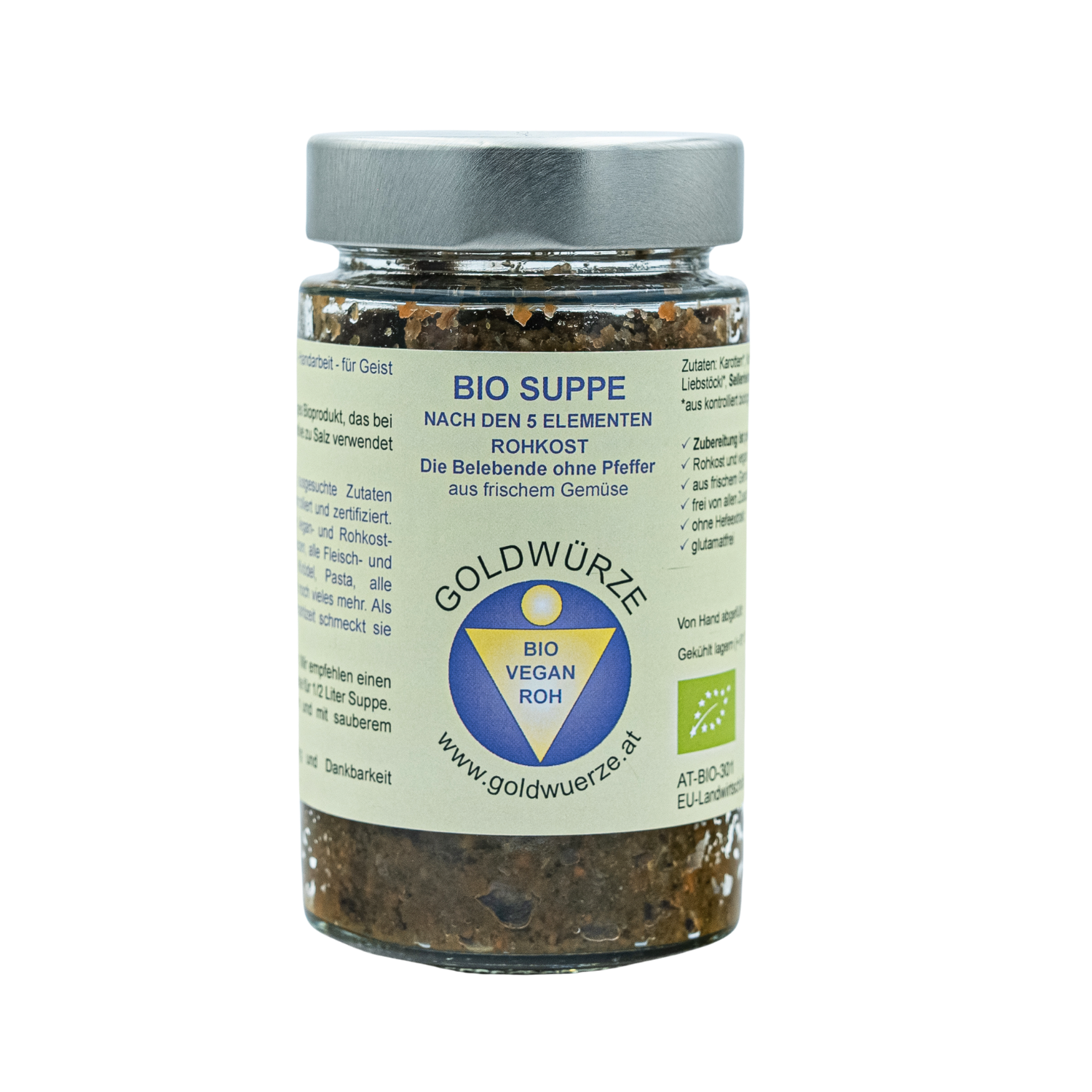 Bio Goldwürze - Gemüsebrühe 5 Elemente 
