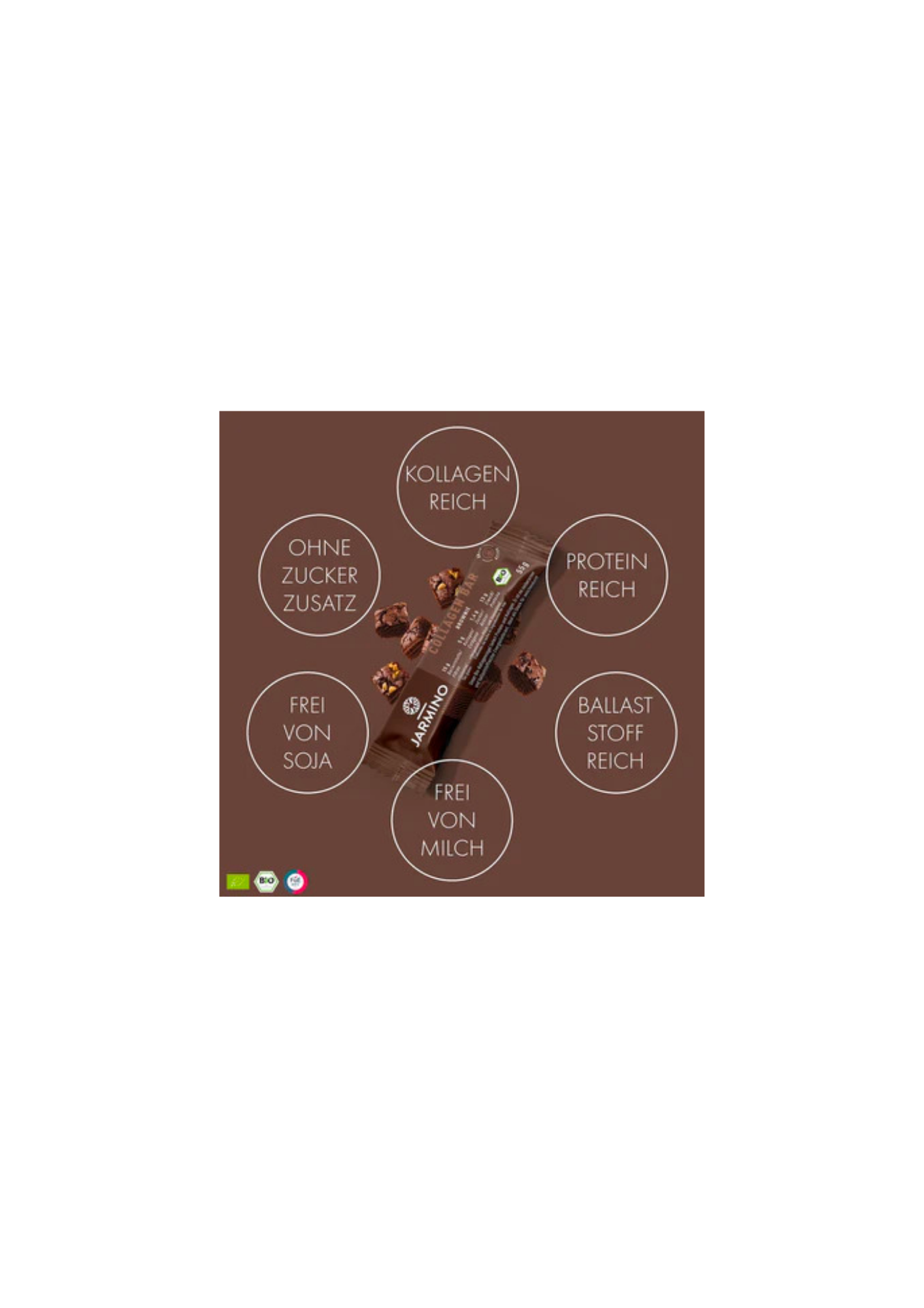 Kollagen Riegel Brownie 