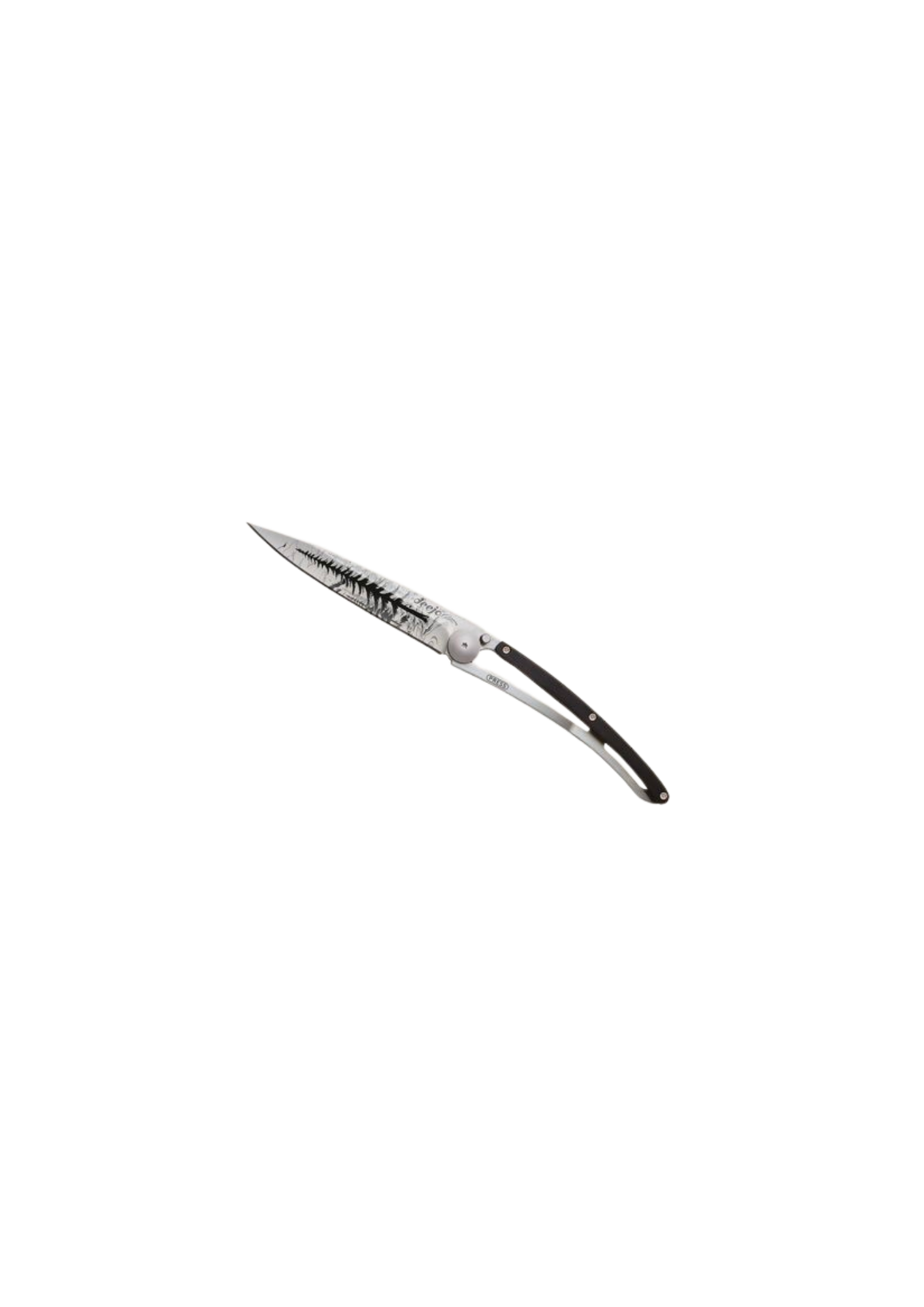 Taschenmesser mit Ebenholzgriff