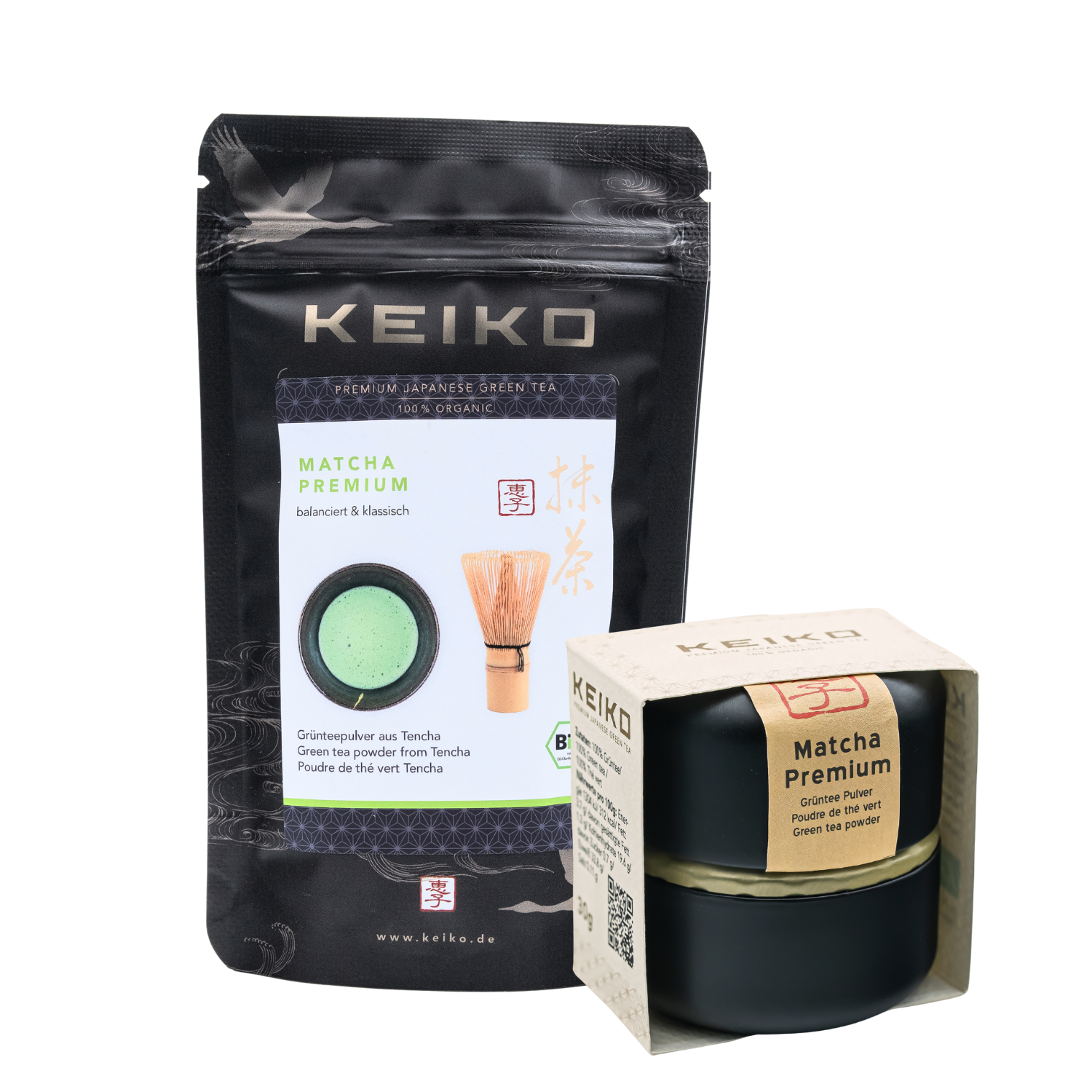 Keiko Matcha Premium Grüntee Pulver 